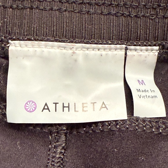 Athleta Black City Jogger Pant with pockets | Size Medium EUC - Picture 5 of 5